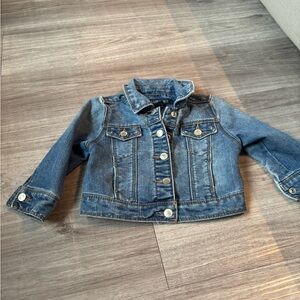 Blue Spice Kids' Denim Jacket with Button Details